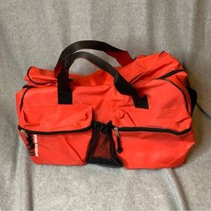 Vintage Wilson Sports Gear Red Duffle Bag